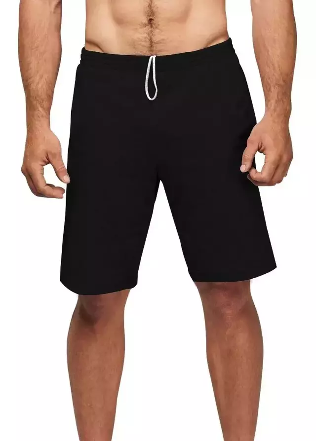 Short algodón negro