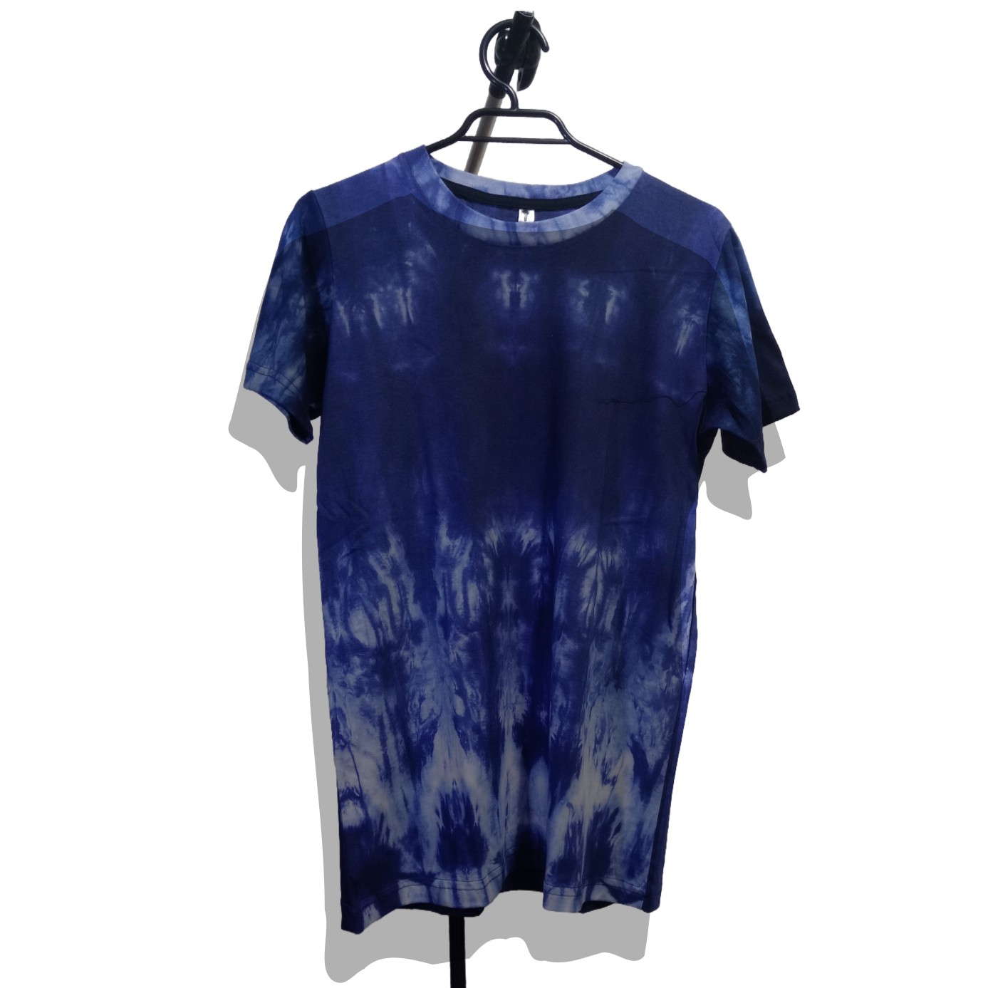 Remera Mangas Cortas Azul Batik